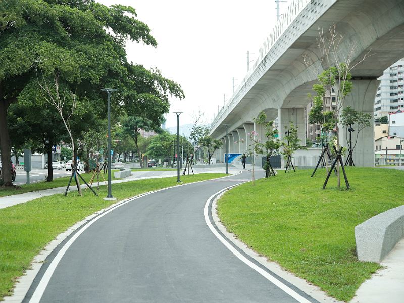 台中自行車道+1！綠空廊道三期完工