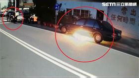 驚險攻堅！中警中彈　警丟震撼彈逮人（圖／翻攝畫面）