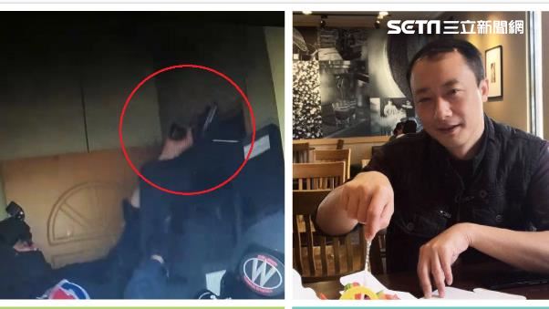 還原現場！查案遭槍抵　隊長冒死奪槍