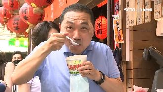 侯友宜視察九份人氣夯　民眾拱選總統