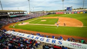 ▲美國職棒德州遊騎兵。（圖／翻攝自臉書）