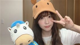 前SKE48偶像松村香織（圖／翻攝自@kaotan_0117 推特）