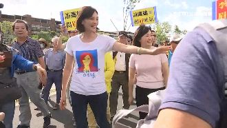 李眉蓁跑行程　被叫錯「楊」眉蓁