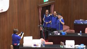 國民黨,立院,議場杯葛,監委,鍊條,藍營立院,鐵鍊三俠
（陳超明、廖國棟、林思銘