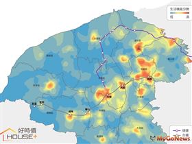 桃園市生活機能，蘆竹南崁是老牌潛力股！（圖／好時價）
