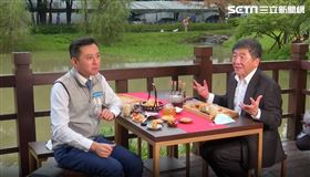 陳時中,湖畔生活,湖畔,林智堅（圖／三立新聞網）