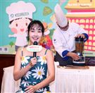 巴鈺出席「飯店惜食風、環保躍上桌」推廣惜食。（記者邱榮吉/攝影）