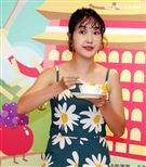 巴鈺出席「飯店惜食風、環保躍上桌」推廣惜食。（記者邱榮吉/攝影）