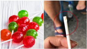 棒棒糖棍子上為何都有洞？內行揭1關鍵…竟可以「救命」（圖／翻攝自爆廢公社）
