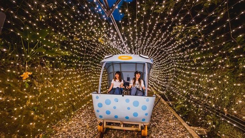 限定2個月！深澳鐵道自行車星光夜騎