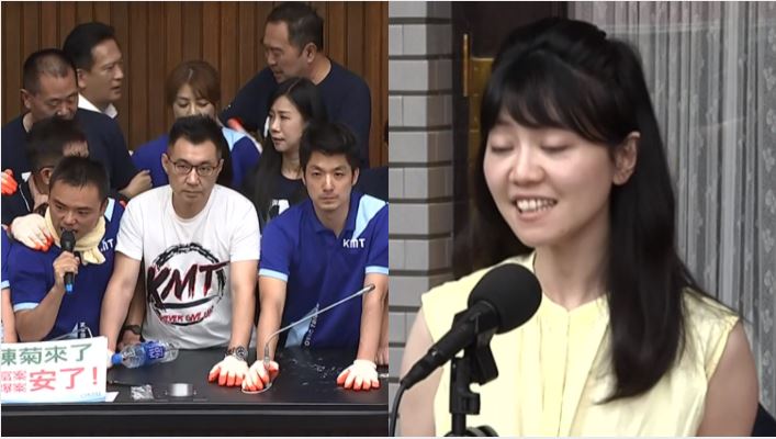 藍失守！高嘉瑜場外照唱…下秒超尷尬