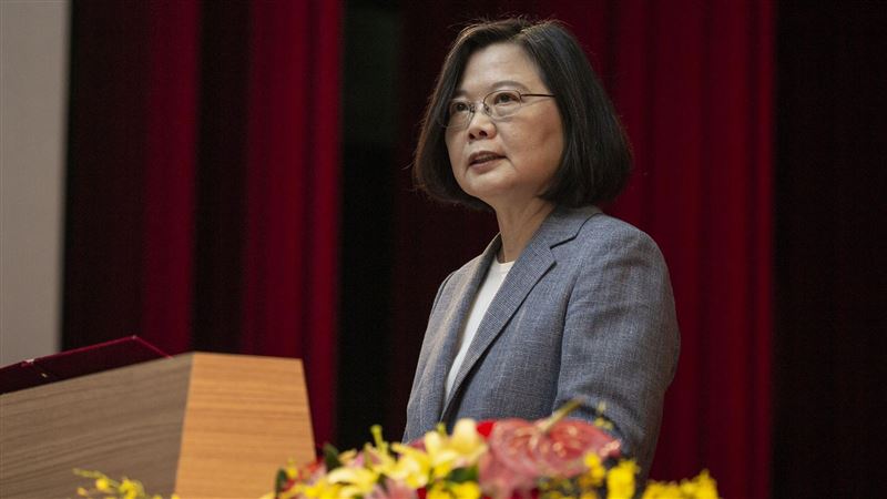 援港機構開張　小英向港民暖喊這一句