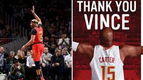 NBA／卡特退休　老闆全版報紙感謝
NBA,亞特蘭大老鷹,Vince Carter,退休
翻攝自推特