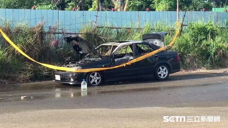 台中烏日火燒車　焦屍躺駕駛座難認出
