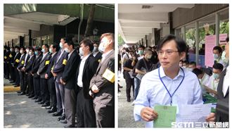 黑衣人現身大同股東會　黃國昌開砲了