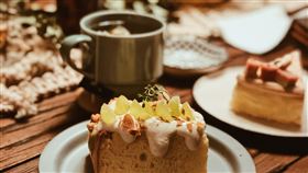 蛋糕，茶點，下午茶。（圖／翻攝自Unsplash）