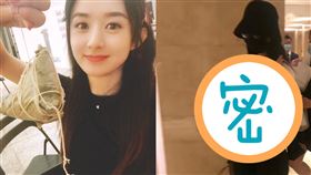 網上流出趙麗穎參與節目的照片。（圖／翻攝自微博）