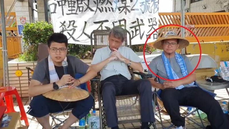 絕食抗議中火1天多　藍議員昏倒送醫