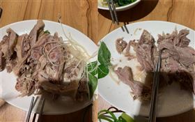 一盤鵝肉220元！見「整盤碎骨頭」傻眼…店家理由他氣炸▲。（圖／翻攝自爆怨公社）