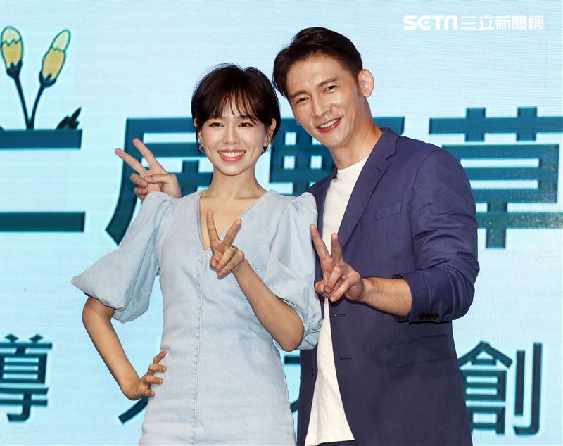 溫昇豪、夏于喬擔任野草計劃評審。（記者邱榮吉/攝影）