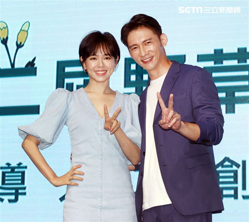 溫昇豪、夏于喬擔任野草計劃評審。（記者邱榮吉/攝影）