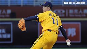 ▲中信兄弟先發投手廖乙忠。（圖／記者劉彥池攝影）