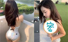 南韓「童顏巨乳」辣模申才恩。（圖／翻攝自zennyrt IG）