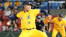 ▲中信兄弟先發投手廖乙忠。（圖／記者劉彥池攝影）