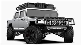 ▲電動悍馬概念車。（圖／翻攝Samir Sadikhov IG）