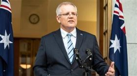 澳洲總理莫里森Scott Morrison。（圖／翻攝自Scott Morrison Twitter）
