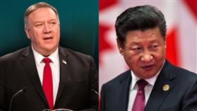 美國國務卿蓬佩奧、中華人民共和國領導人習近平（示意圖／資料照）