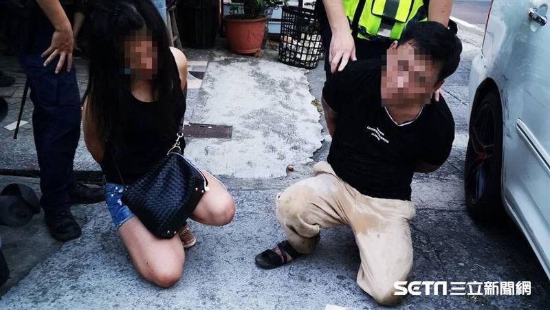 見警心虛逃　毒蟲狼狽「濕褲」遭壓制