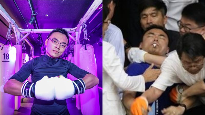 洪孟楷不忍了？淚訴後練拳擊狂揍沙包