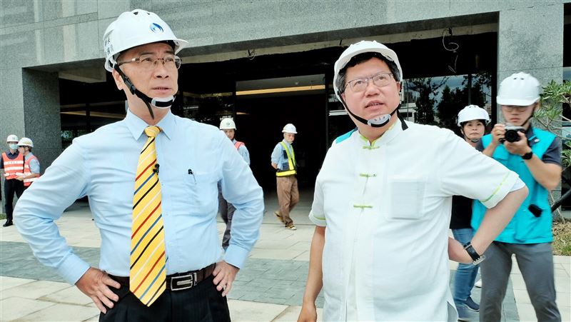 八德一號社會宅　鄭文燦保留警消名額