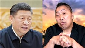 中國領導人習近平,名嘴唐湘龍（圖翻自新華網、飛碟早餐youtube）