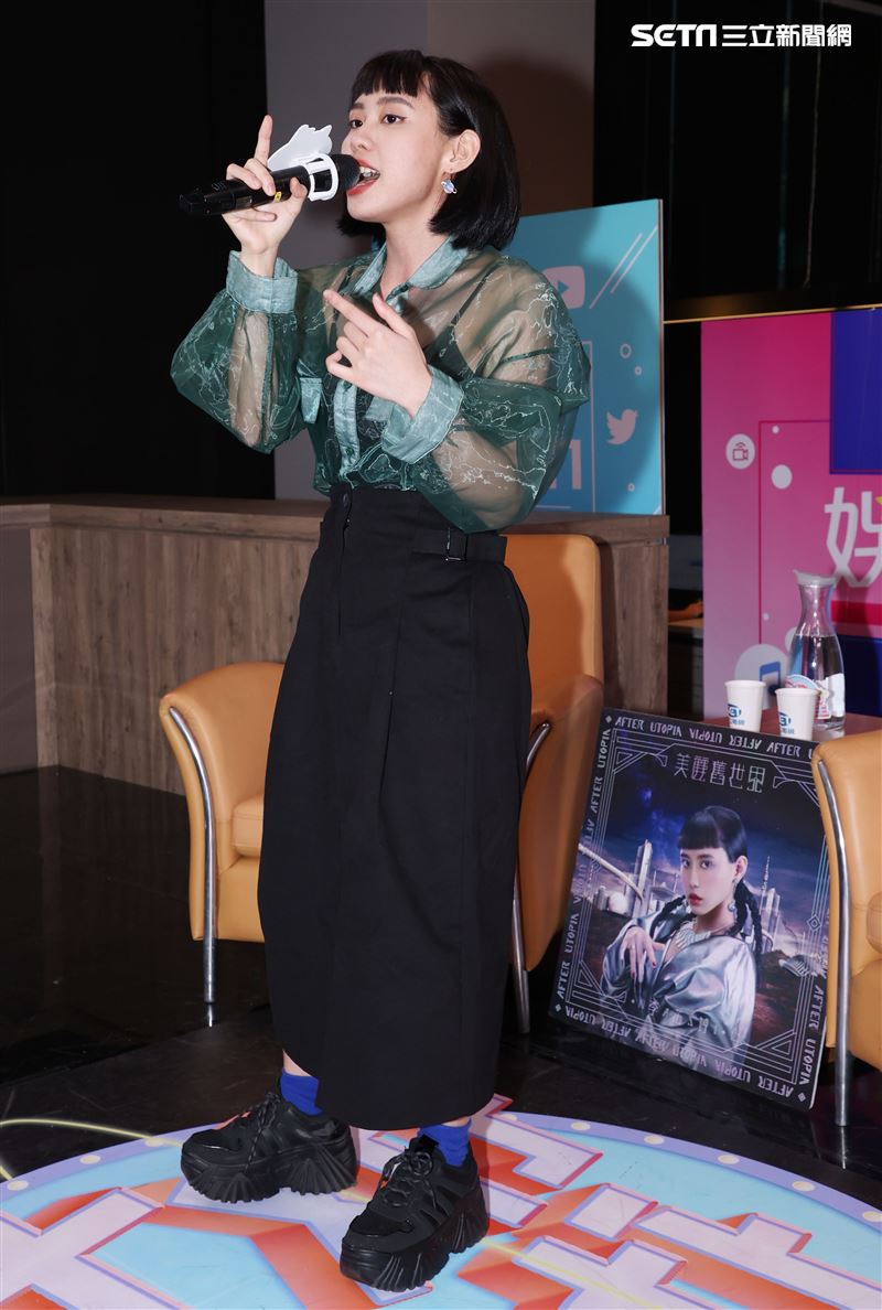 李芷婷安安大明星。（記者邱榮吉/攝影）