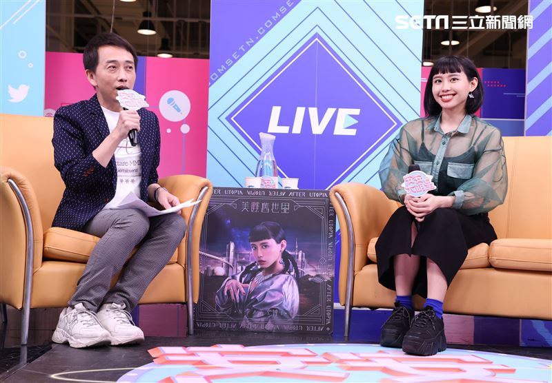 李芷婷安安大明星。（記者邱榮吉/攝影）