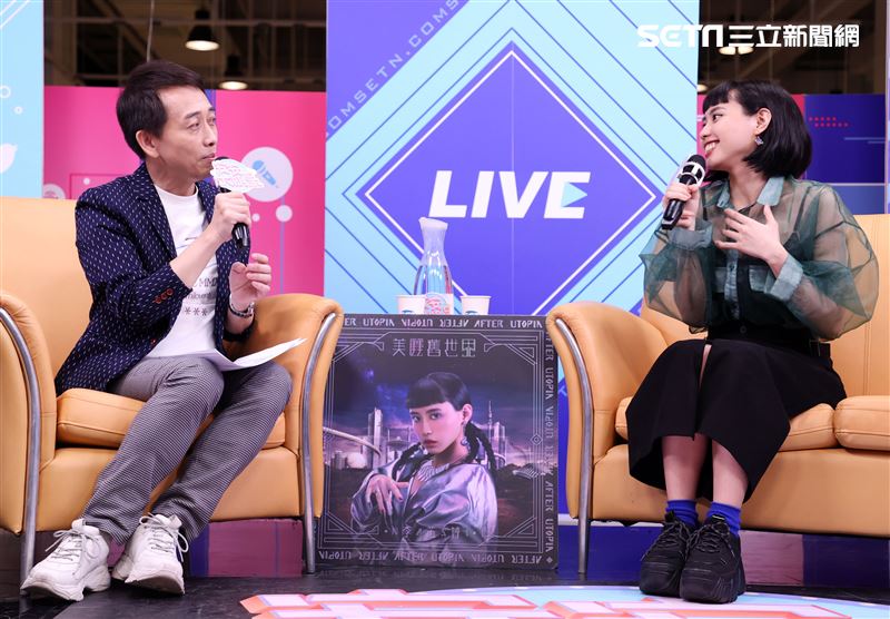 李芷婷安安大明星。（記者邱榮吉/攝影）