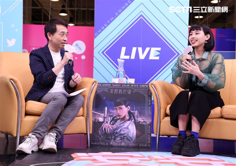 李芷婷安安大明星。（記者邱榮吉/攝影）