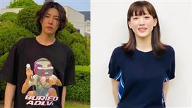 綾瀨遙爆熱戀南韓男神魯敏宇。（圖／翻攝自魯敏宇、harukanoisekai_official IG）