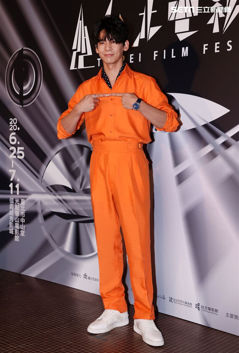 「怪胎」男主角林柏宏。（記者邱榮吉/攝影）