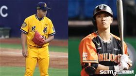 ▲中信兄弟黃恩賜、統一獅蘇智傑。（圖／記者林聖凱、劉彥池攝影）