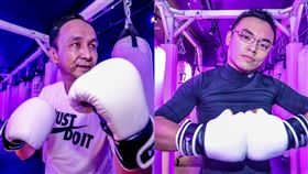 朱立倫邀洪孟楷等國民黨立委特訓拳擊(圖朱立倫辦公室提供)