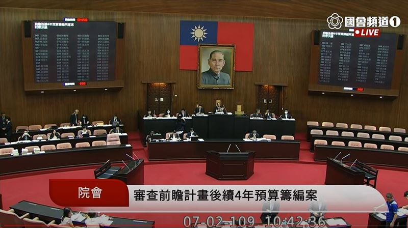 前瞻計畫後4年預算…立院表決通過