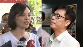 李眉蓁,陳其邁（組合圖／資料照、陳其邁辦公室提供）