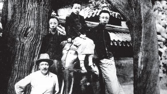 老照片故事／末代皇帝御花園歷史照曝