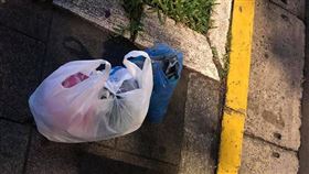 裝廚餘的容器也被偷走。（圖／翻攝自爆料公社臉書）