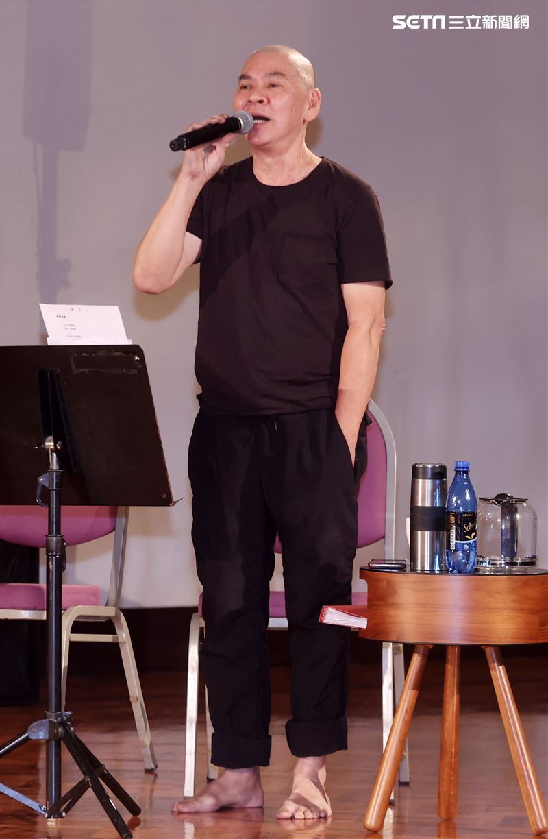 蔡明亮「不散(4K修復版)」經典重現演出現場導覽。（記者邱榮吉/攝影）