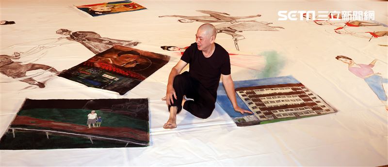 蔡明亮「不散(4K修復版)」經典重現演出現場導覽。（記者邱榮吉/攝影）