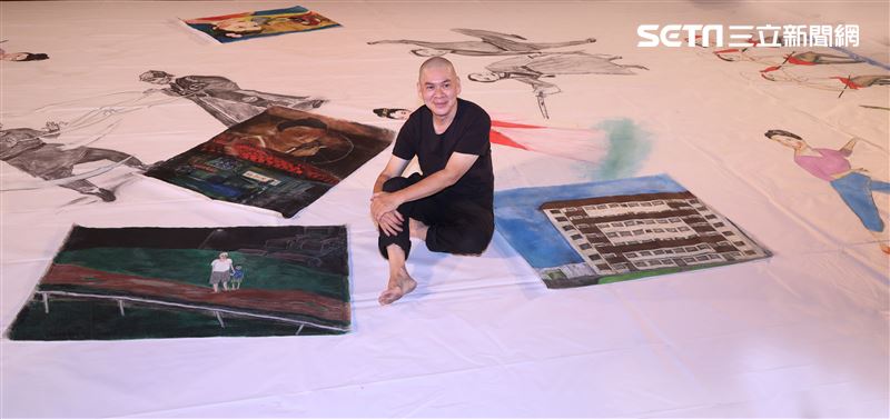 蔡明亮「不散(4K修復版)」經典重現演出現場導覽。（記者邱榮吉/攝影）